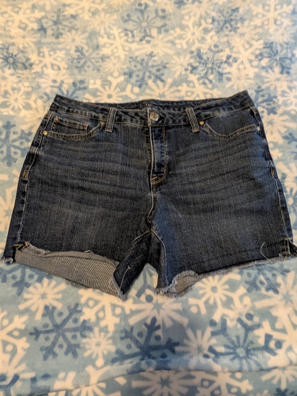 Seven 7 "Cut Off" Jean Shorts